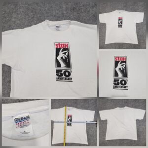 VTG Y2K Stax Records Mens XL 50th Anniversary Music Band Tee T Shirt VERY RARE
